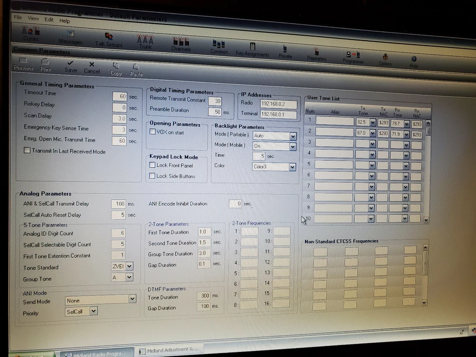 Midland STP-404A Syn-Tech III FPP UHF 5W Radio 380-470Mhz P25 Wildland Fire HAM - Image 4 of 4