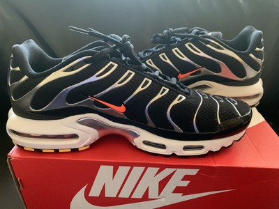 nike air max plus tn black metallic silver