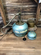 Vintage SIEVERT 925 propane Blow Torch tank primus sweden