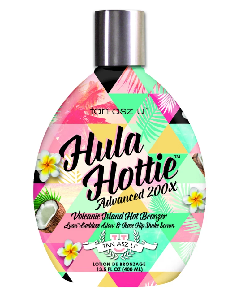 Tan Asz U - HULA HOTTIE Advanced 200X Volcanic Island Hot Bronzer Lotion 400ml