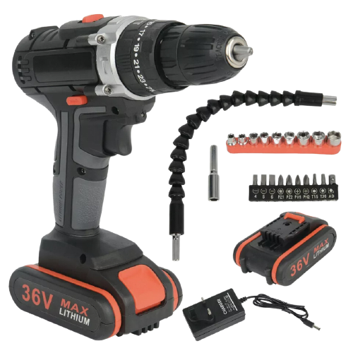36V 25Speed Cordless Drill Hammer 