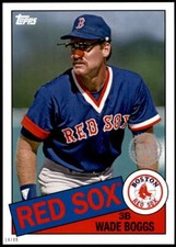 Wade Boggs 2020 Topps 1985 35th Anniversary 5x7 #85-19 /49 Red Sox