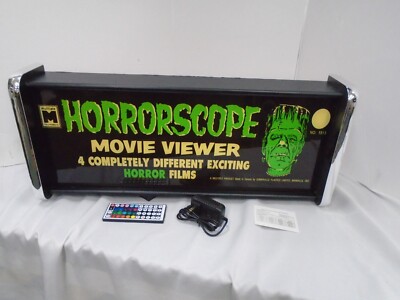 Horrorscope Movie Viewer LED Display lighted sign lightbox Wall Light