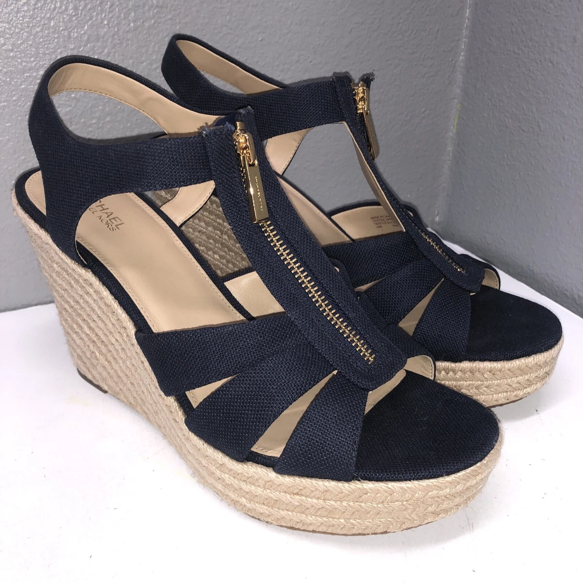 Michael kors hotsell berkley platform wedge