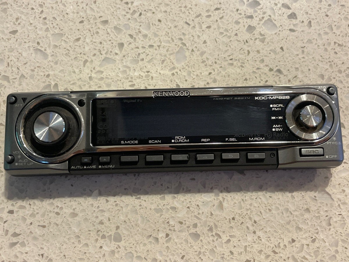 KENWOOD KDC-MP828 CAR STEREO KENWOOD KDC-MP828 FACEPLATE ONLY OEM