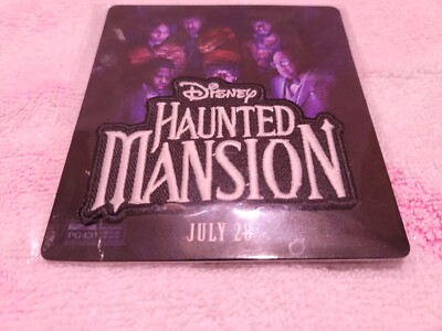 AMC Disney Haunted Mansion Glow in the Dark Patch Limited Edition 2023 Promo