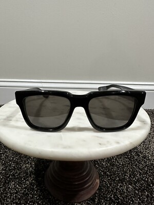 Chrome Hearts Box Officer Silver Dagger Black Sunglasses | eBay