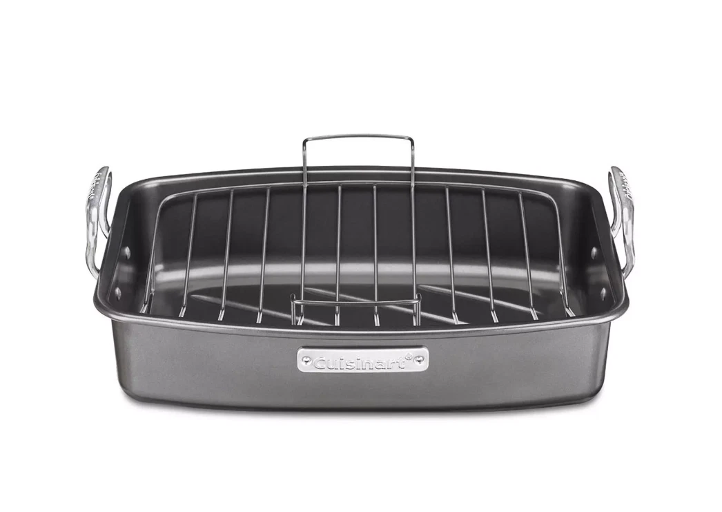Cuisinart Ovenware Classic Nonstick Large Roasting Pan with Rack 17 Inch New
Opens in a new window o