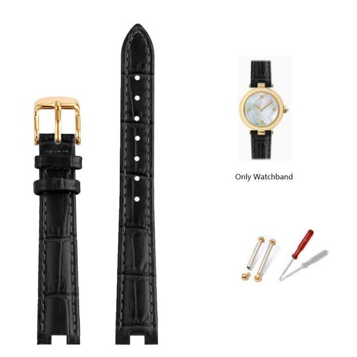 Genuine Leather Watchband Fit For Gucci G-C YA1414 YA1415 Series Watch Strap - Picture 8 of 36