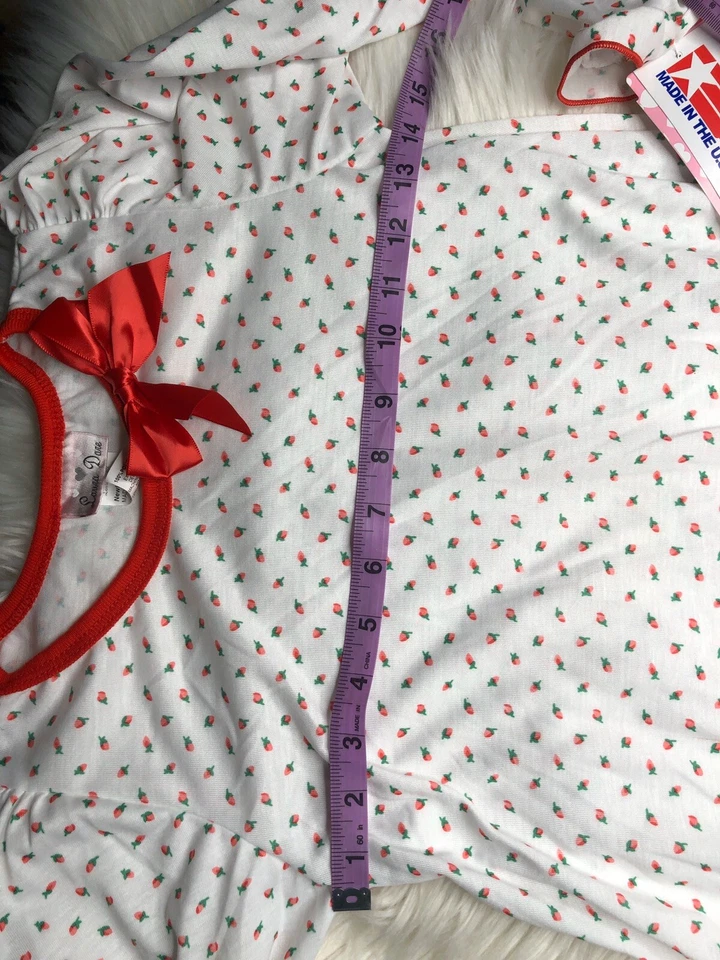 Pijama Laura Dare Fresa 🍓 Dos Piezas, Talla 8 Foto 3 de 4