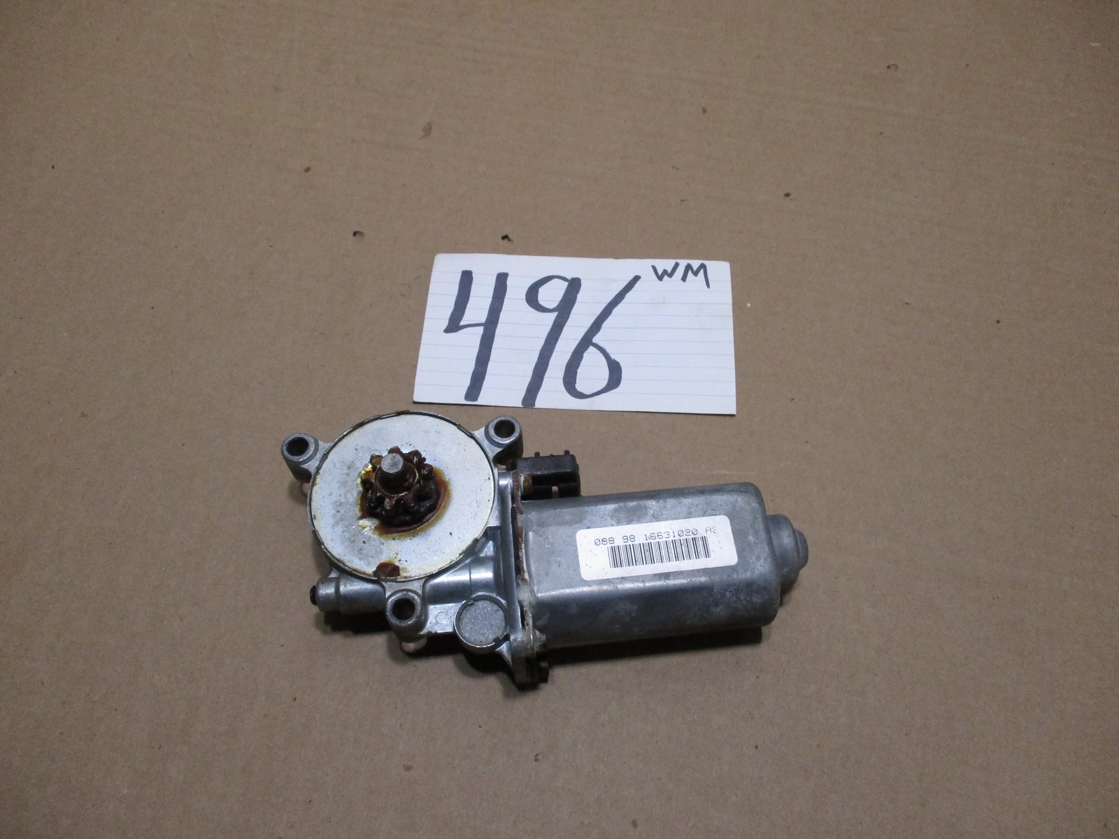 98 99 Cadillac DeVille FRONT PASSENGER Side Window MOTOR #496-WM