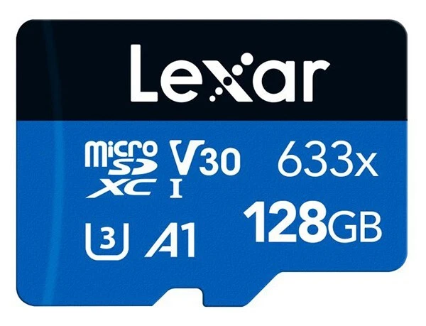 Lexar 128GB micro SDXC Blue series UHS-1 V30 U3 4K 100MB/s A1 (UK Stock) 633x NE - Image 3 of 4