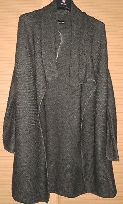 NEU! TAIFUN by Gerry Weber Strickjacke Strickmantel Gr. 38 dunkelgrau NP 99,99 