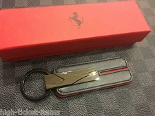 Genuine Ferrari LA Ferrari Leather Keyring Extremely RARE Limited Edition NEW 