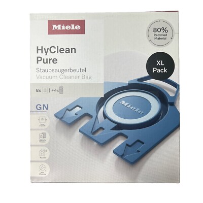 Miele HyClean 3D Efficiency GN Staubsaugerbeutel XL 8 Beutel 4 Filter