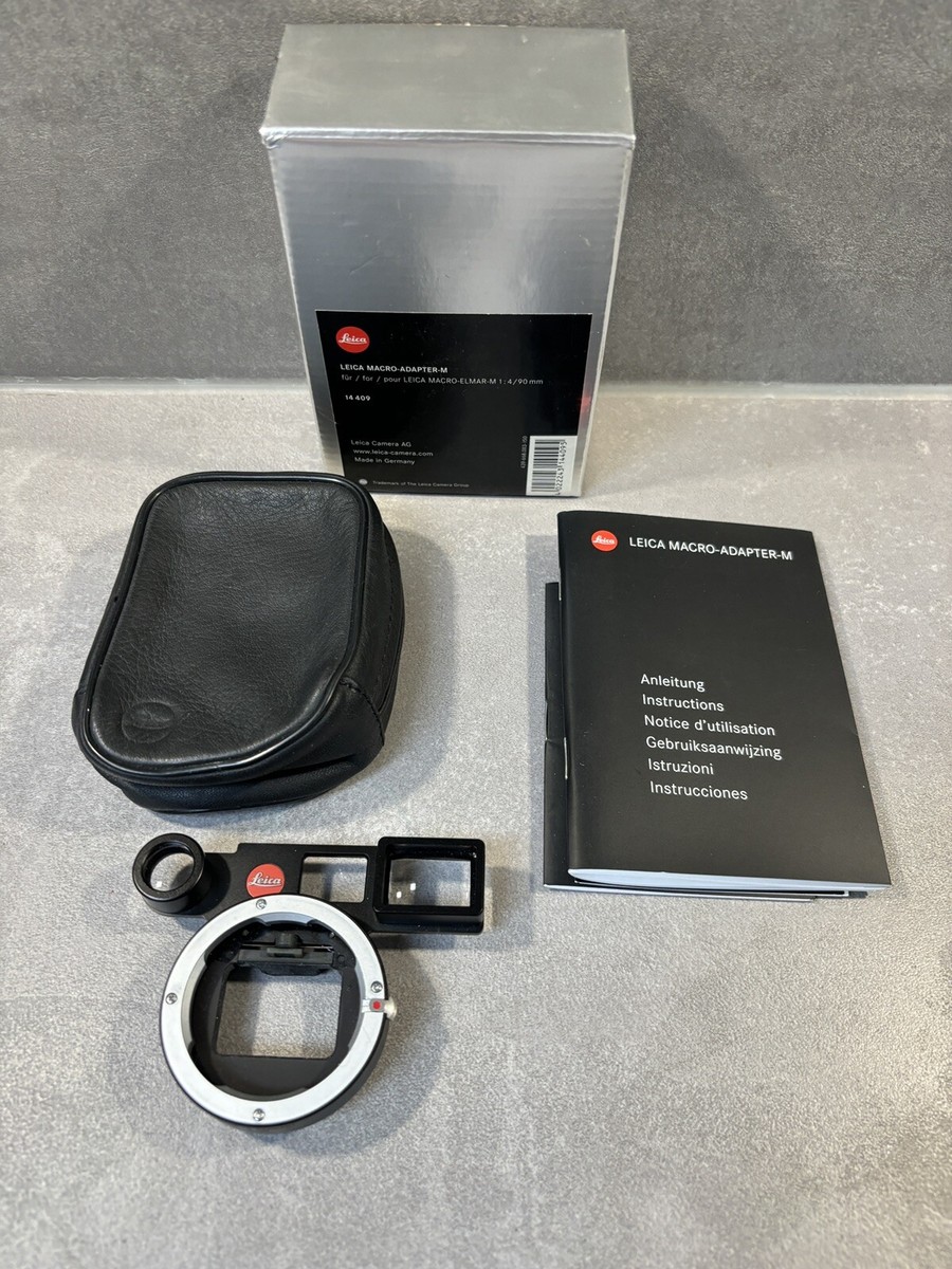 その他 Leica macro adapter  14409 LEICA MACRO-ADAPTER-M 14409 #4731 | eBay