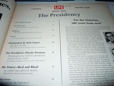 Vintage LIFE Magazine July 5, 1968 - Special Issue on the