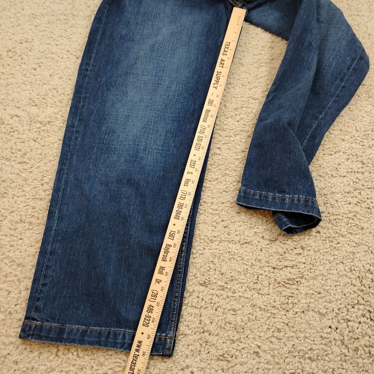 レア　JNCO jeans デニム　30✖️30 Vintage JNCO Jeans Mens 30x30 Blue Baggy Skater Y2K Denim