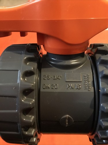 Valvola a sfera IPEX 25-3/4" True Union PVC DN20-PN16 - Foto 2 di 4