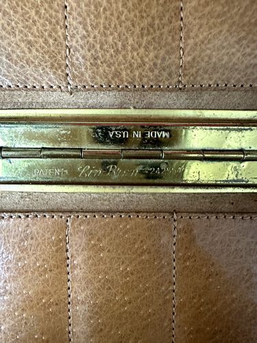 Vintage Black Leather Lin Bren Clarinet Reed Case - Holds 12 Reeds - Made in USA - Picture 2 of 9