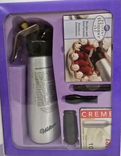 Wilton made by iSi North America 1 Pint Stainless Steel Cream Whipper Dispenser