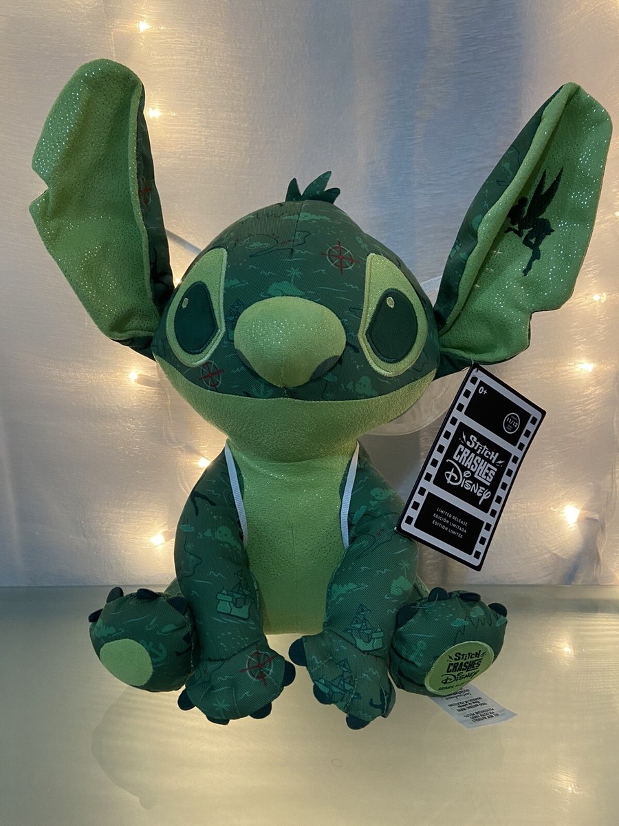 Disney Stitch Crashes Peter Pan Tinkerbell Plush Limited