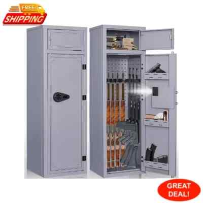 10-12 Gun Rifle Safe Guun Safes For Home Rifles And Pistols Large Unassembled