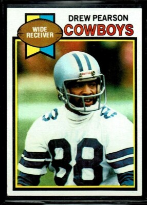 1979 TOPPS FOOTBALL DALLAS COWBOYS DREW PEARSON ''MR. CLUTCH'' #70 EX-MT CENTERED