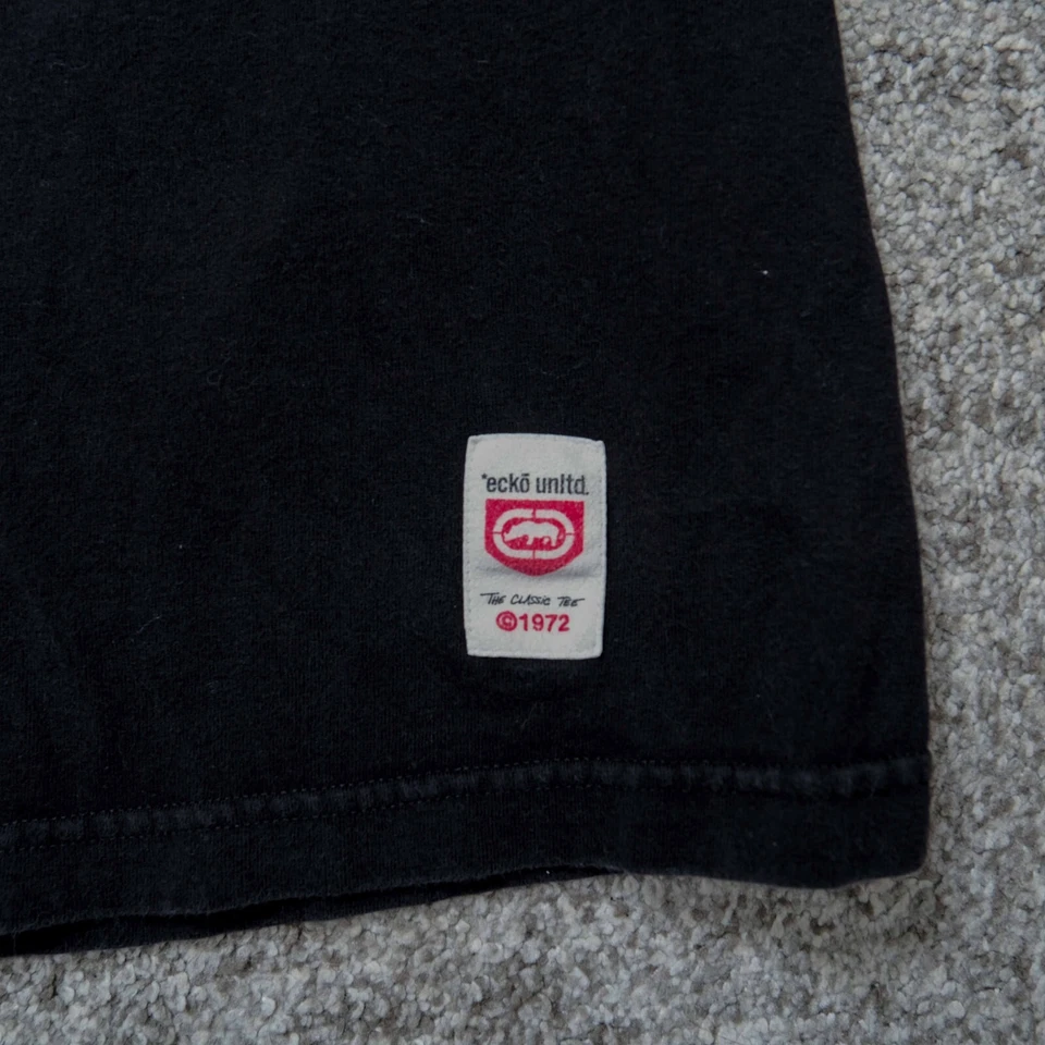 Spider Man Ecko Unltd. de colección Camisa Black Rhino Exhibit 1972 Marvel M Algodón Foto 4 de 4