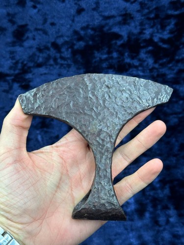 Ancient Battle Iron Ax with Ornament Kievan Rus - Vikings 9 - 12 century AD. - Picture 7 of 20