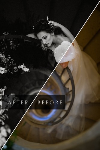 LEGACY POETIC LIGHTROOM presets FRANCESCA soft MUTED vintage FILM looks photo - 第 4/7 張圖片
