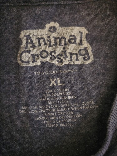 Animal Crossing T-Shirt blau Grafik Jugend XL - Bild 2 von 2