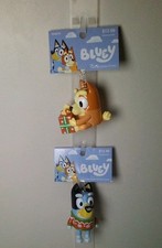 Bluey And Bingo Christmas Ornaments