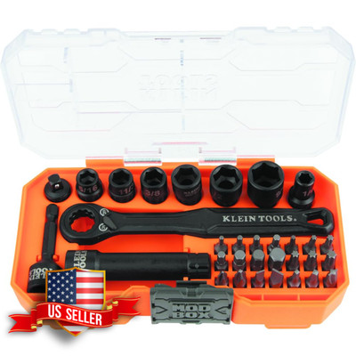 Klein Tools 65300 KNECT 32-Piece Pass Through Socket Set