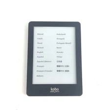 Kobo Glo 2GB, Wi-Fi, 6in eBook e-Reader- N613 - Black