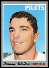 Danny Walton 1970 Topps #134 VG/EX No Crease RC