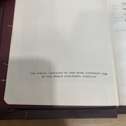 Holy Bible Light Of The World Edition 1954 KJV Illustrated Vintage World Pub. - Picture 8 of 13