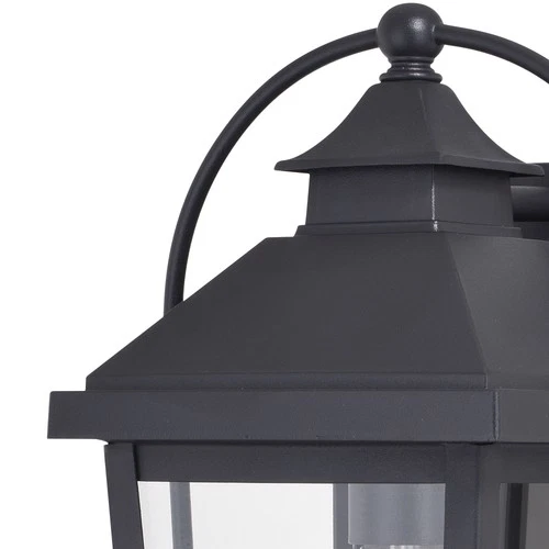 Vaxcel Lighting T0540 Lexington 1 Light 15" Tall Outdoor Wall - Black - Picture 4 of 8
