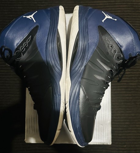 Nike Jordan Prime Fly 599582 015 Black Navy Blue Basketball Shoes SZ: 14 - Picture 8 of 10