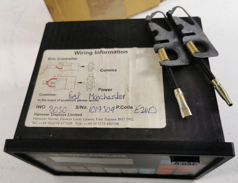 Unidad controladora de pantalla de destino de bus Hanover Displays ERIC - Serie 1017304 - Imagen 3 de 4