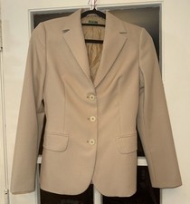 Vintage United Color of Benetton Taglia Women  s Beige Blazer Sz 38/ US 8