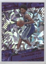 2017-18 Panini Revolution Rookies Chinese New Year De'Aaron Fox #141 01b5