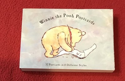 Disney Classic Winnie the Pooh Tigger Piglet Postcard Book 32 Postcards NOS