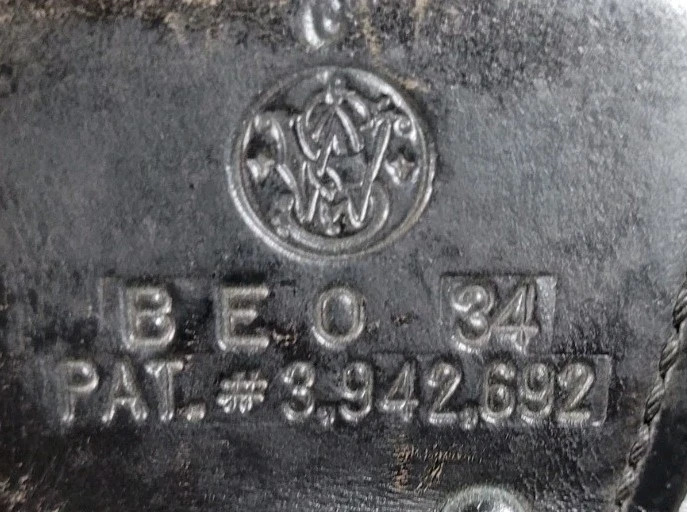 Marco Smith&Wesson BEO 34 Smith&Wesson K 4 pulgadas cuero negro búho derecho Foto 3 de 4