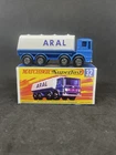 Lesney Matchbox 32 Custom Superfast Aral Ergomatic Petrol Truck Nice Repro Box