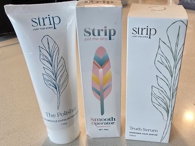 Truth Serum The Polisher Smooth Operator Waxing Aftercare Ingrown Hair Bundle 