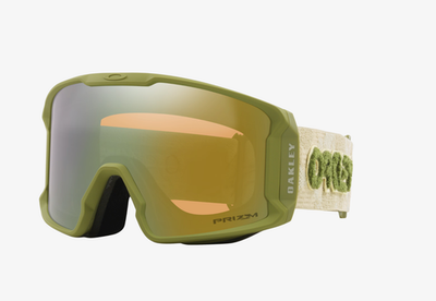 NEW Oakley x Ayumu Hirano Line Miner L Snow Goggles Prizm Silver