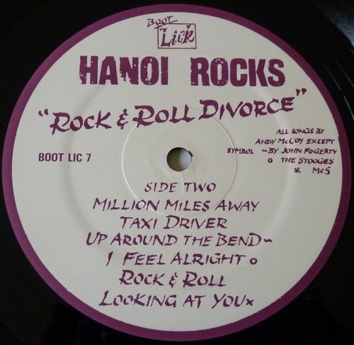 Hanoi Rocks - Rock & Roll Divorce - LP - NM - Picture 4 of 4