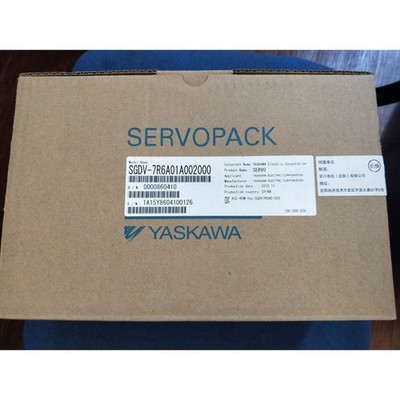 One New   SGDV-7R6A01A002000 Servo Driver Expedited Shipping *yt