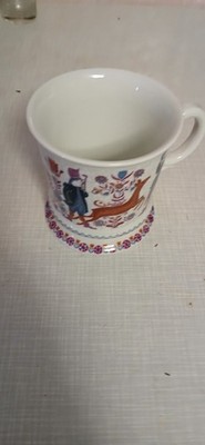 Kurt Hammer Becher Kaffeetasse Kaffeebecher Volkskunst